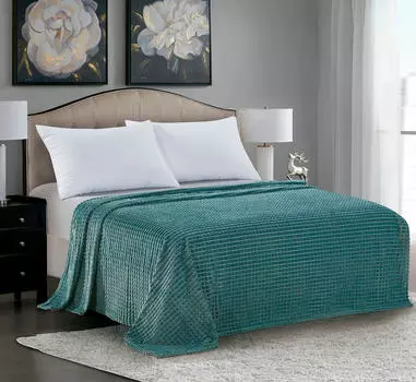 Плед Велсофт жаккард евро sp-143