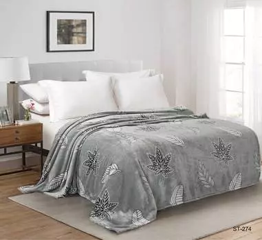 Плед велсофт 180 х200 см st-274