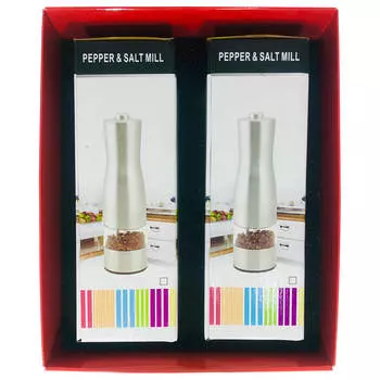 Подарочный набор 3пр мельница для специй электрическая Тут Просто