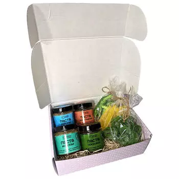 Подарочный набор полезных сладостей