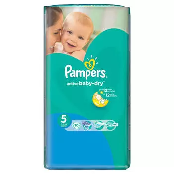 Подгузники Pampers Active Baby 10шт Junior 11-18/11-16кг 5