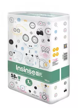 Подгузники-трусики Insinse 9-13 кг 58шт l