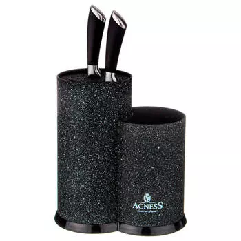 Подставка для ножей 20*12*22см Agness универсальная 911-686