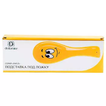 Подставка п/ложку 8*23*2,5см доломит смайл керамика l2520874