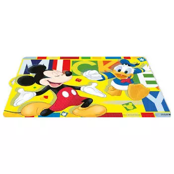 Подставка пластиковая под посуду микки маус акварель