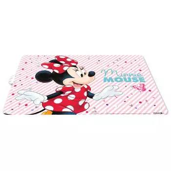 Подставка пластиковая под посуду минни электрическая кукла