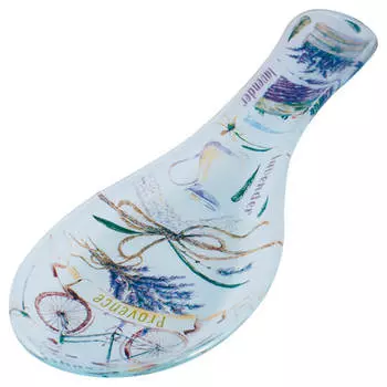 Подставка под ложку Appetite лаванда стекло