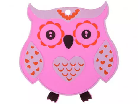 Подставка термостойкая из силикона сова 18,5*18,5 см Marmiton*144*24 17205
