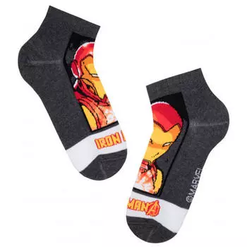 Носки мужские Conte Marvel железный человек р.29 темно-серый 17с-141спм