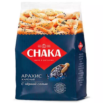 Арахис Chaka 80г обжаренный с черной солью