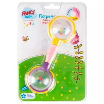 Погремушка фэнси бэби гантелька pg01