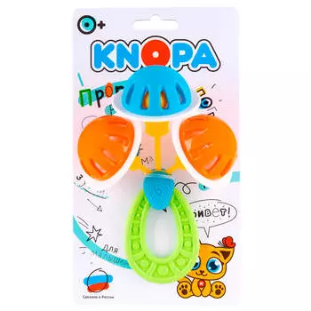 Погремушка-прорезыватель Кнопа нептун 80016