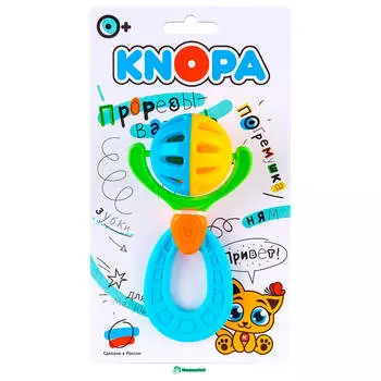Погремушка-прорезыватель Кнопа юпитер 80018