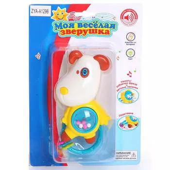 Погремушка зоря моя весёлая зверушка б59895