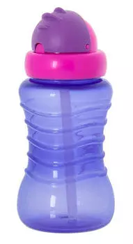 Поильник непроливайка с соломинкой курносик 250 мл. С 12 мес. 17016
