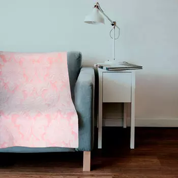 Покрывало S&amp;J 150*200 жаккардовое нежность пудра