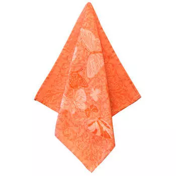 Полотенце 40*60 Bonita жаккардовое бабочки персиковое