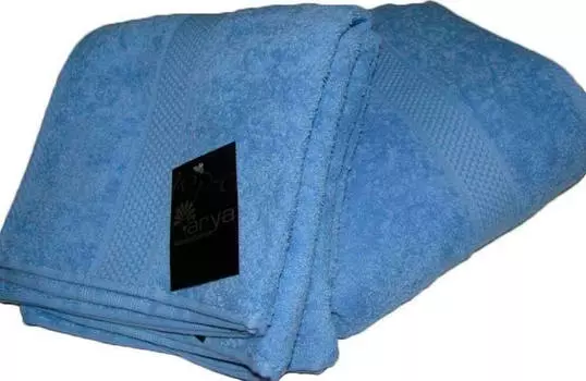 Полотенце Arya 50*90см миранда однотонное голубой