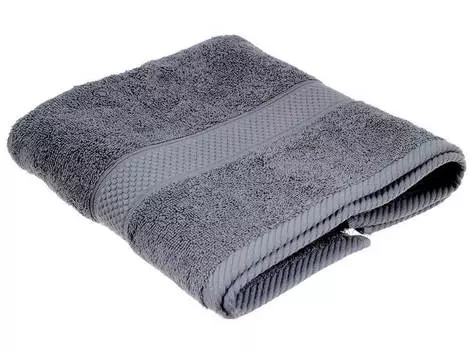 Полотенце Arya 50*90см миранда Soft однотонное серый