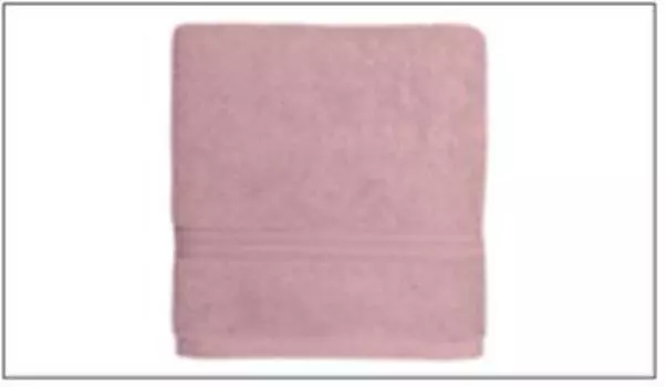 Полотенце банное 70*130 бонита классик махровое серебристо-розовое
