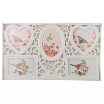 Фоторамка-коллаж Арти-м 44*32*3см 5 фото 3-15*10/2-13*13см 596-183