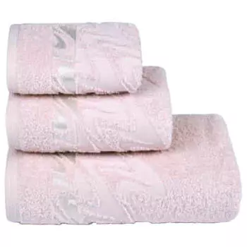 Полотенце дм 50*90 пл-2601-3873/12-2103 Brilliance нежно-розовый