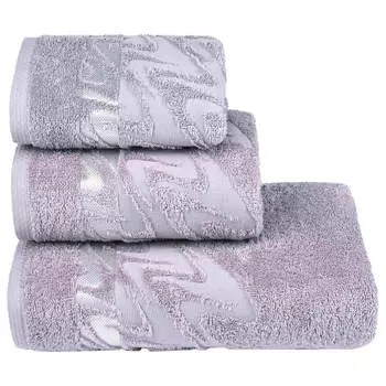 Полотенце дм 70*130 пл-3501-3873/16-1703 Brilliance серый