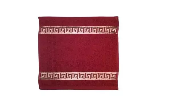 Полотенце грета 30*30 см бордовый