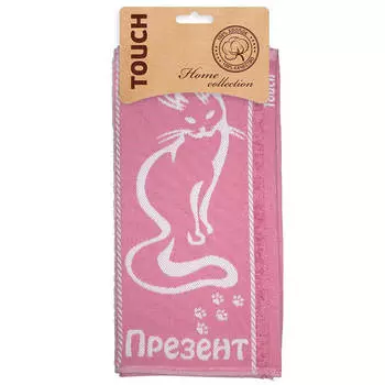 Полотенце махровое 30*60 презент на хангере