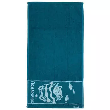 Полотенце махровое 30*60 подарочек на хангере