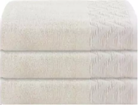 Полотенце махровое лиссабон 70*120 светло-бежевый