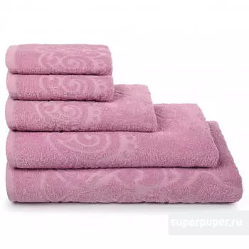 Полотенце махровое Romance 100*150 сирень