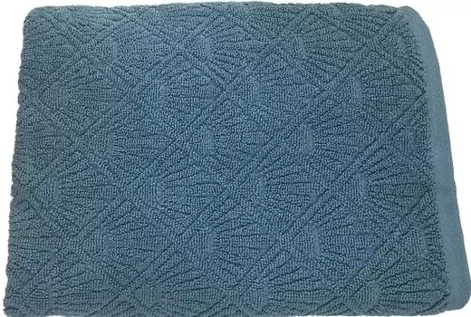 Полотенце махровое руазан 70*130 бирюза