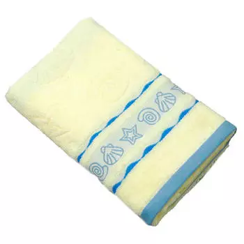 Полотенце Maritime 080 70*140 500гр голубой