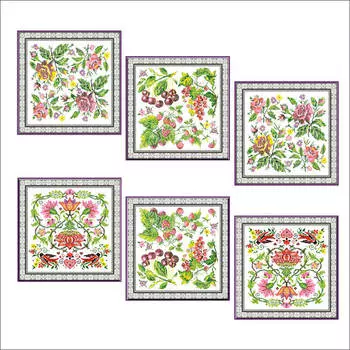 Полотенце-салфетка МультиДом 44*45см вышивка крестиком тп71-101