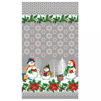 Полотенце снеговики р 42 х72 см