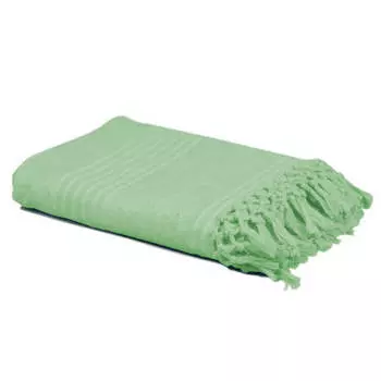 Полотенце спа 90*160см флуор зеленый