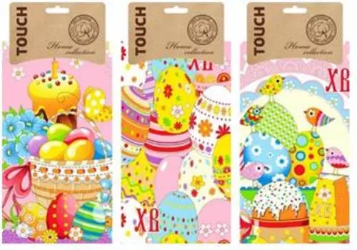 Полотенце вафельное 48*60 см воскресение на хангере