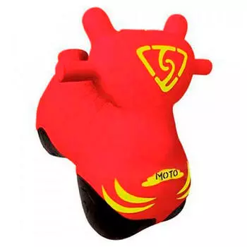 Попрыгун надувной красный + насос