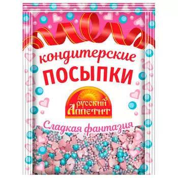 Посыпка кондитерская 30г сладкая фантазия