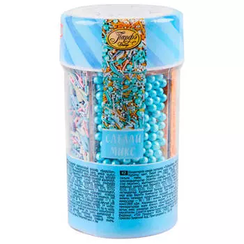 Посыпки кондитерские Парфэ 160г голубая мечта