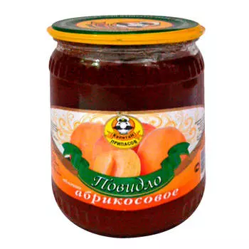 Повидло Капитан Припасов абрикосовое 620г