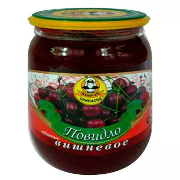 Повидло вишнёвое Капитан Припасов 620г