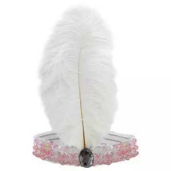 Повязка с пером там-там в ассортименте 253