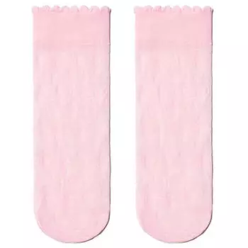 Носки для девочек Conte FIORI р.18-20 розовый нарядные 16с-53сп