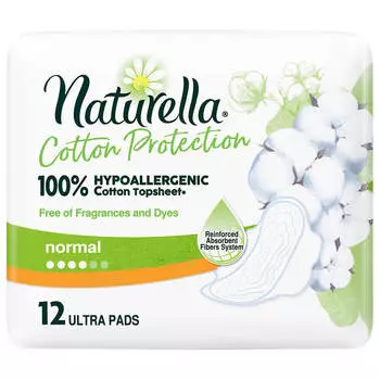Прокладки Naturella Cotton protection 12шт нормал