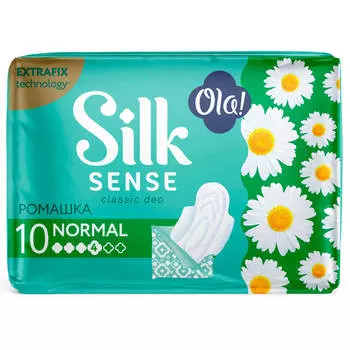 Прокладки Ola 10шт классик нормал солнечная ромашка