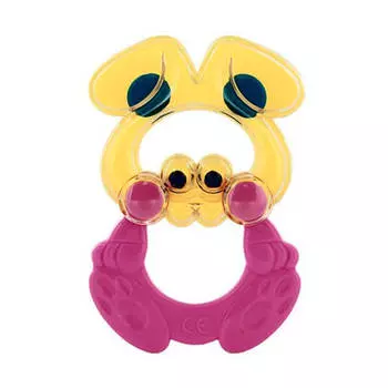 Прорезыватель-погремушка Курносики 4+ зверушка
