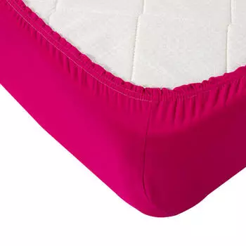 Простынь на резинке брусника 160*200