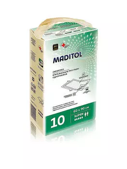 Простыни гигиенические Maditol 10шт 60*90см